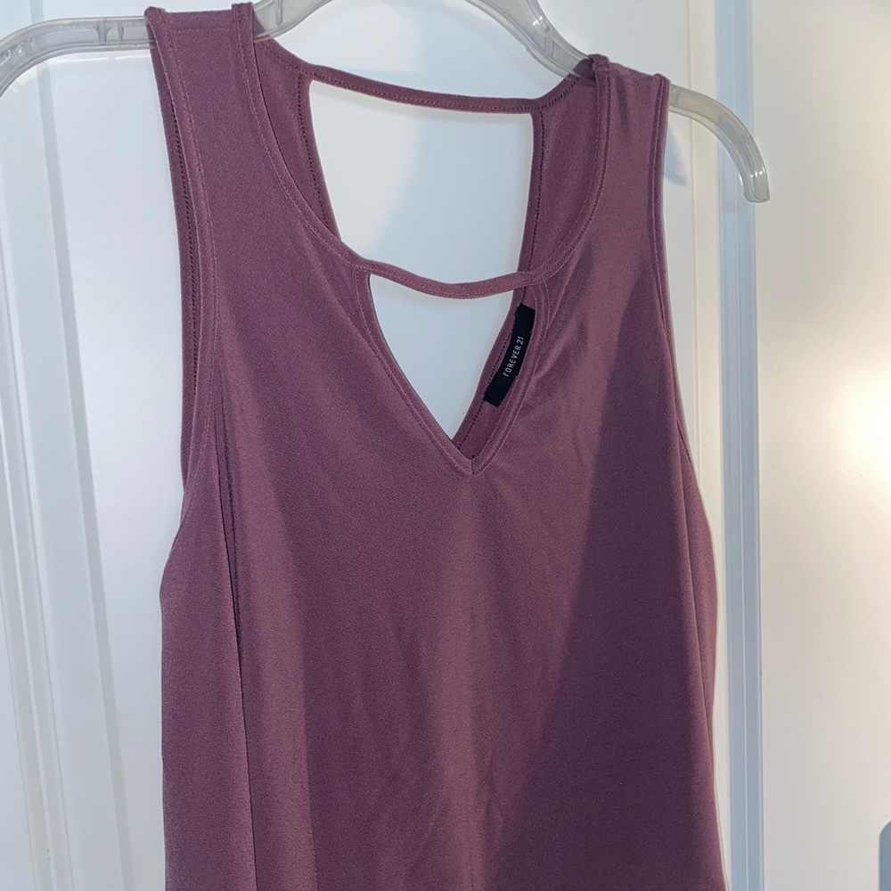 V-neck tank blouse